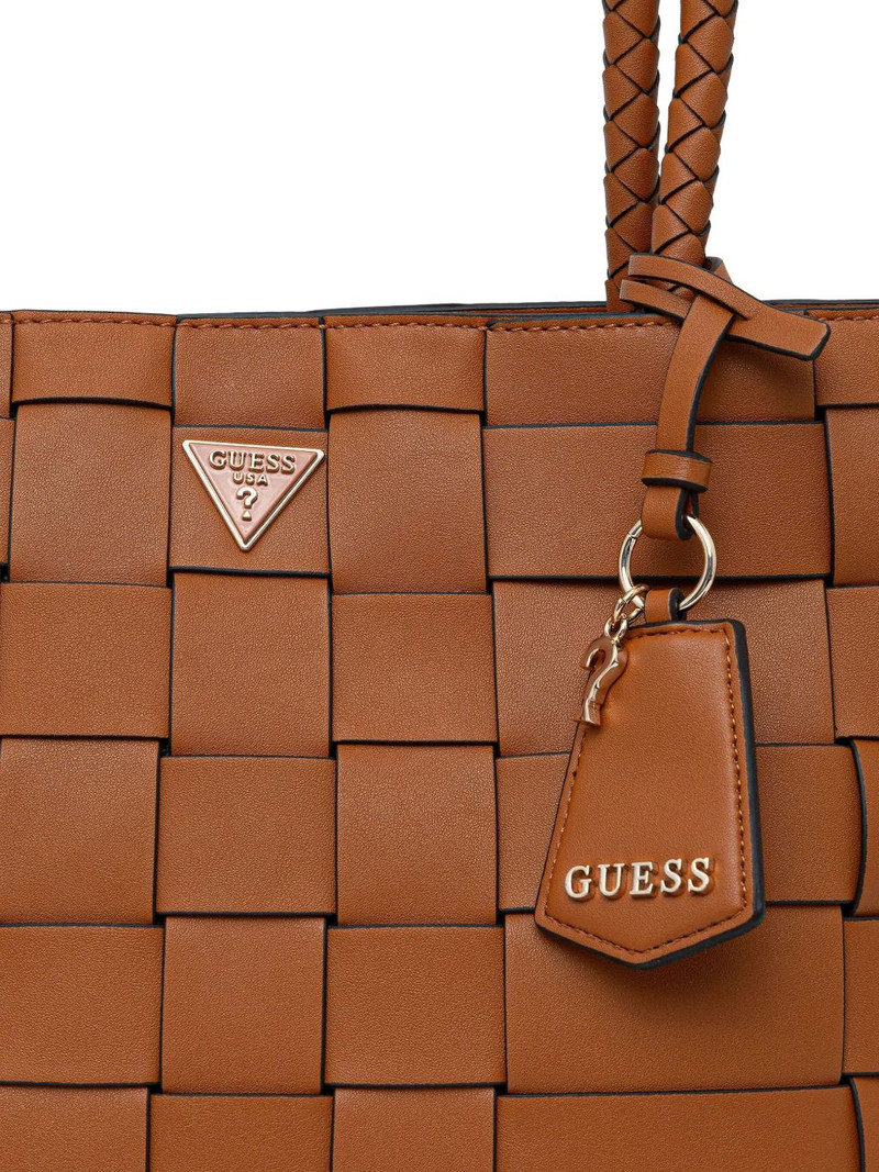 Maylee logo-plaque tote bag 5