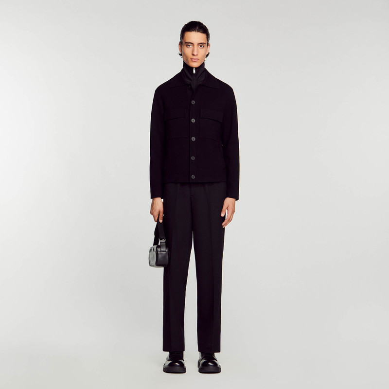 Sandro KNIT JACKET outlook