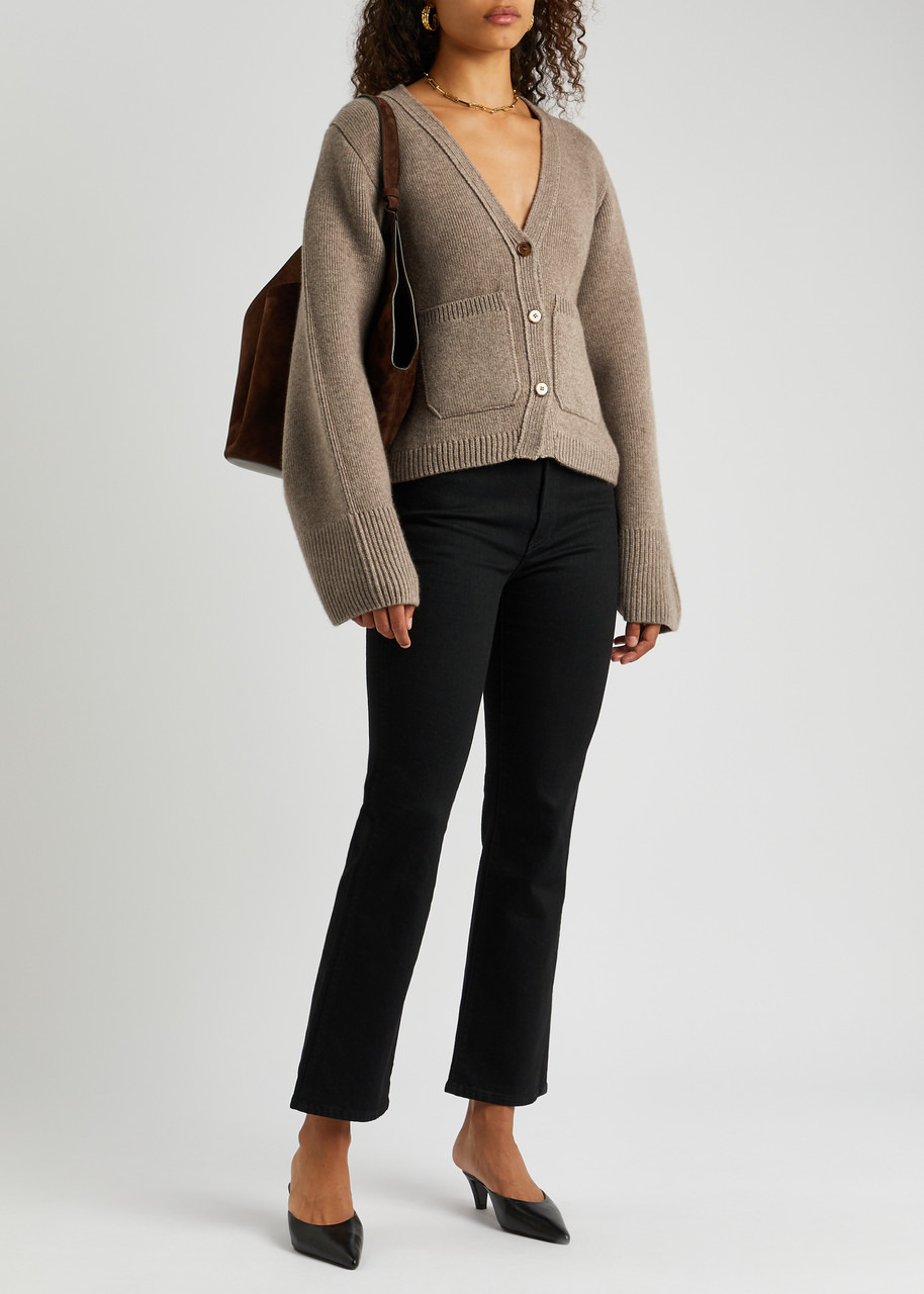 Scarlet cashmere cardigan - 4