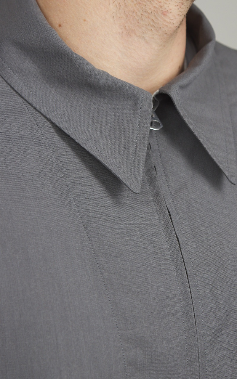 FLY BLOUSON TOP GREY - 4