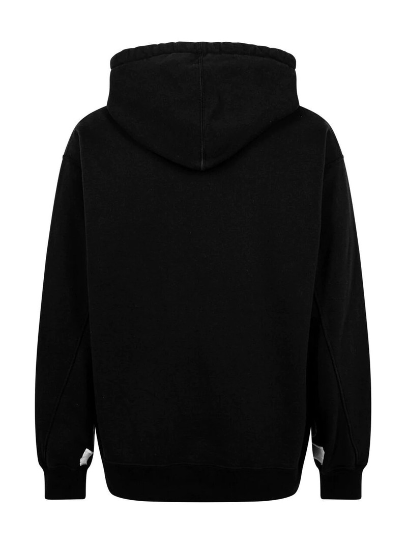 Supreme cropped panels hoodie outlook