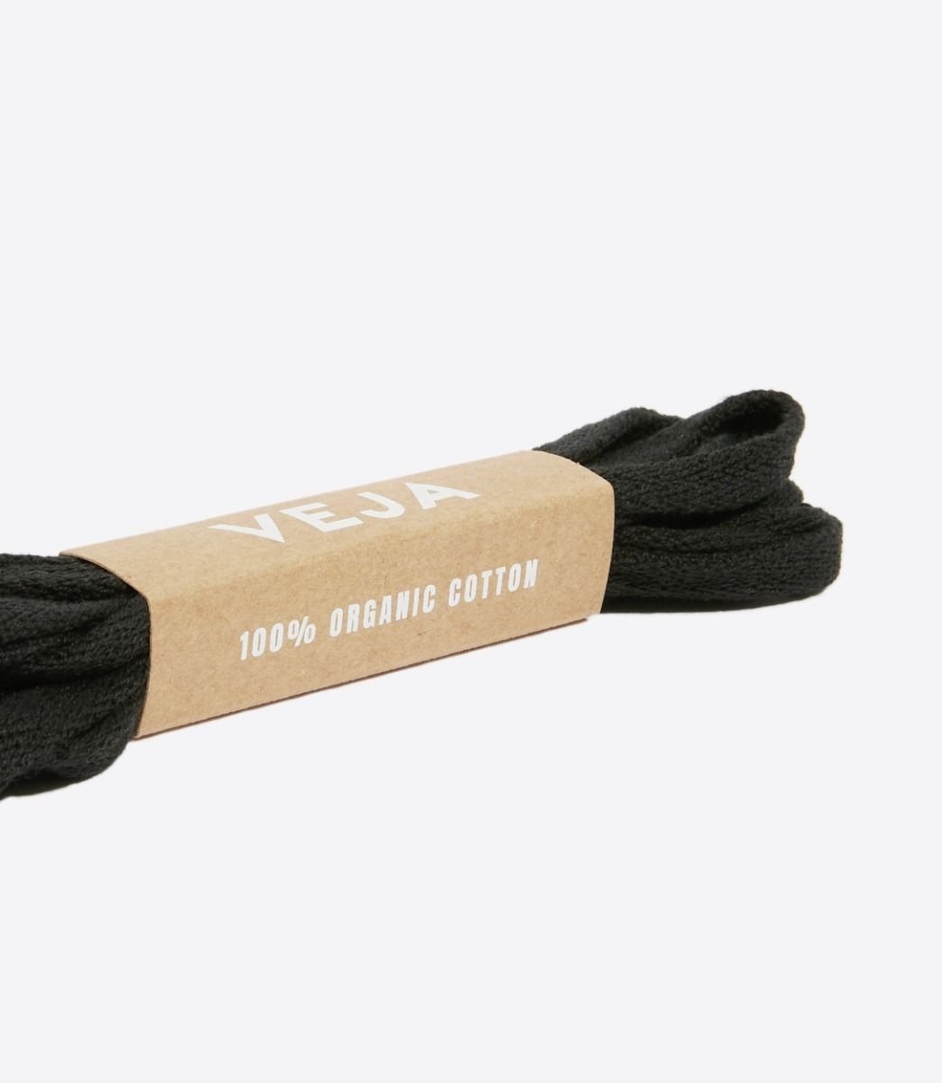 LACES ORGANIC COTTON BLACK - 2