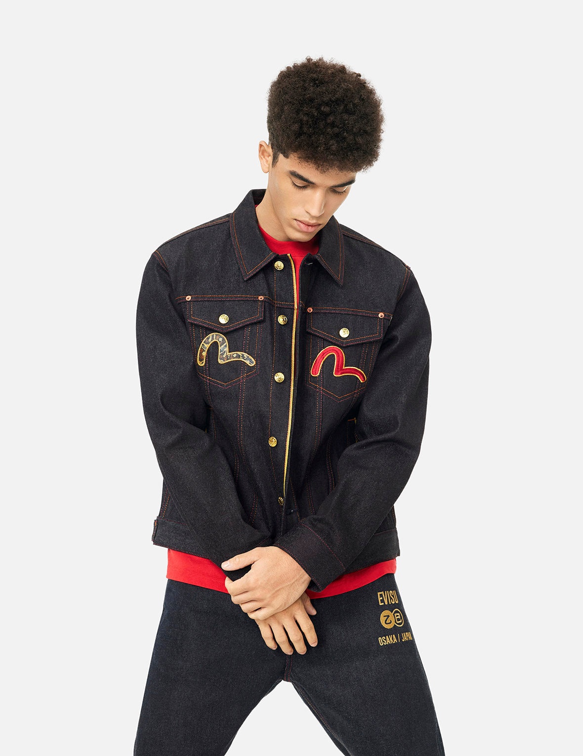 2024 Limited Edition Year of the  Snake Relax Fit Denim Jacket - 5