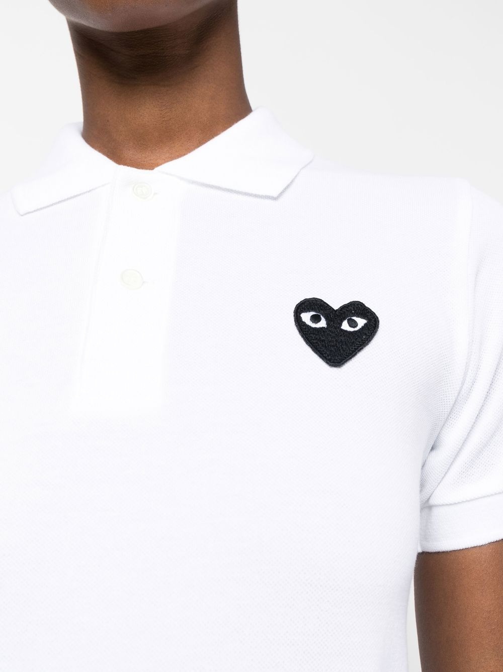 appliqué-detail short-sleeve polo shirt - 5