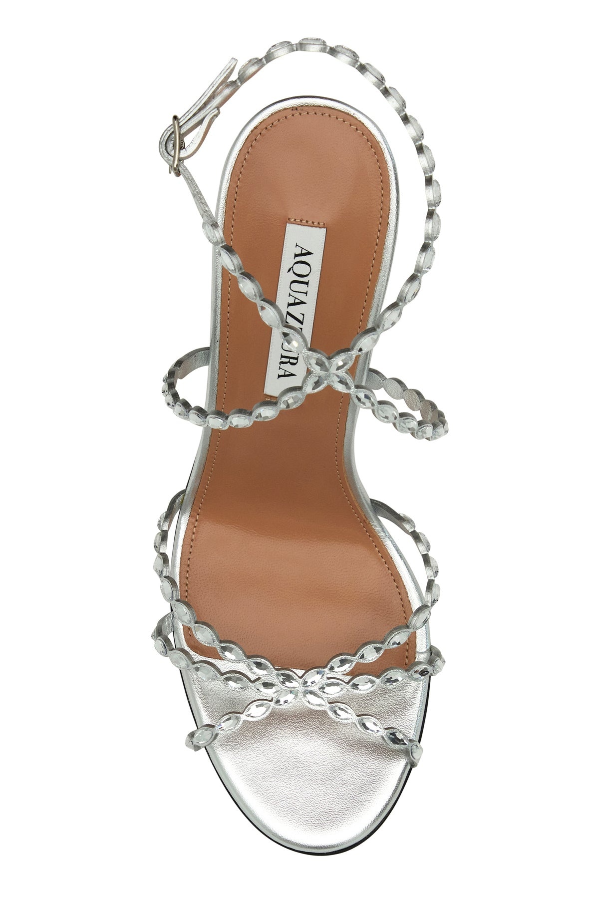 Embellished leather Love Struck sandals - 4