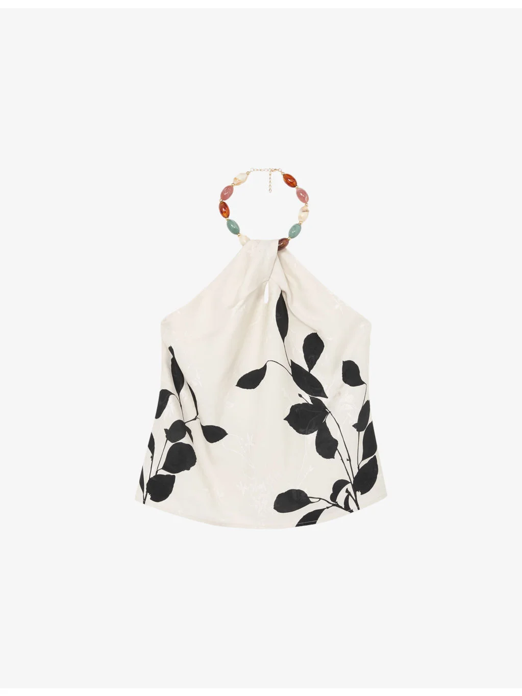 Delilah Halterneck Woven Top - 1
