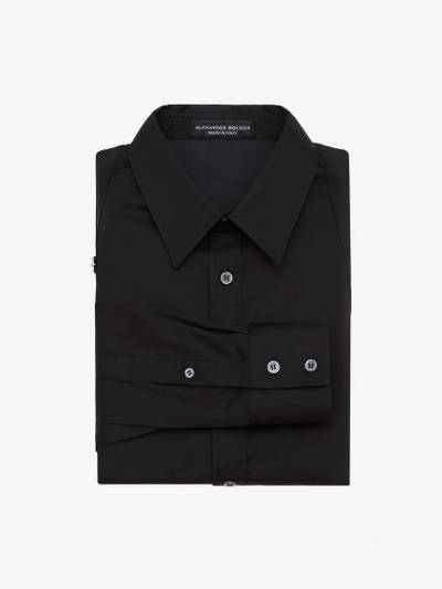 Alexander McQueen Men's Harness Shirt in Black outlook