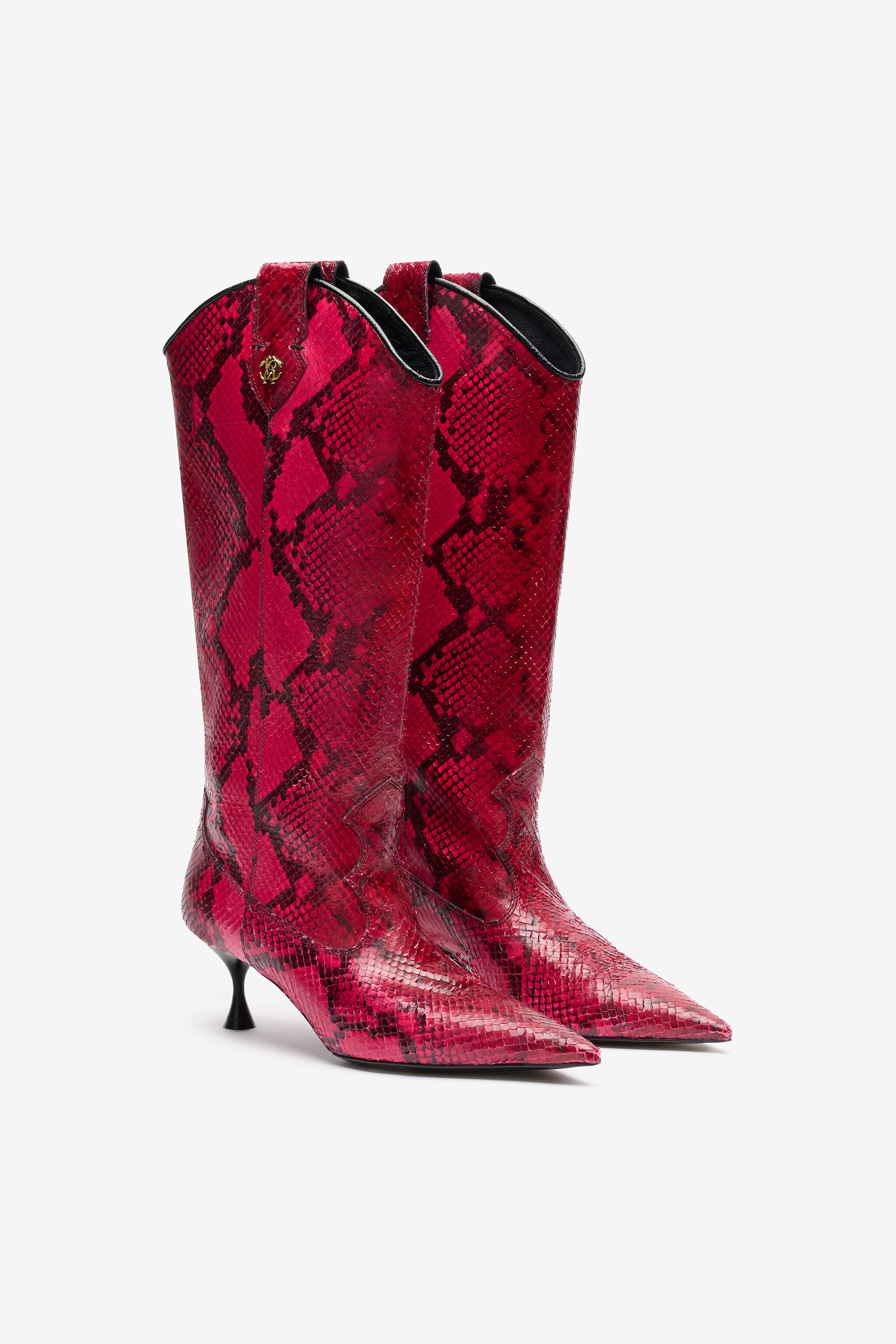 Boots With Python Print - 2