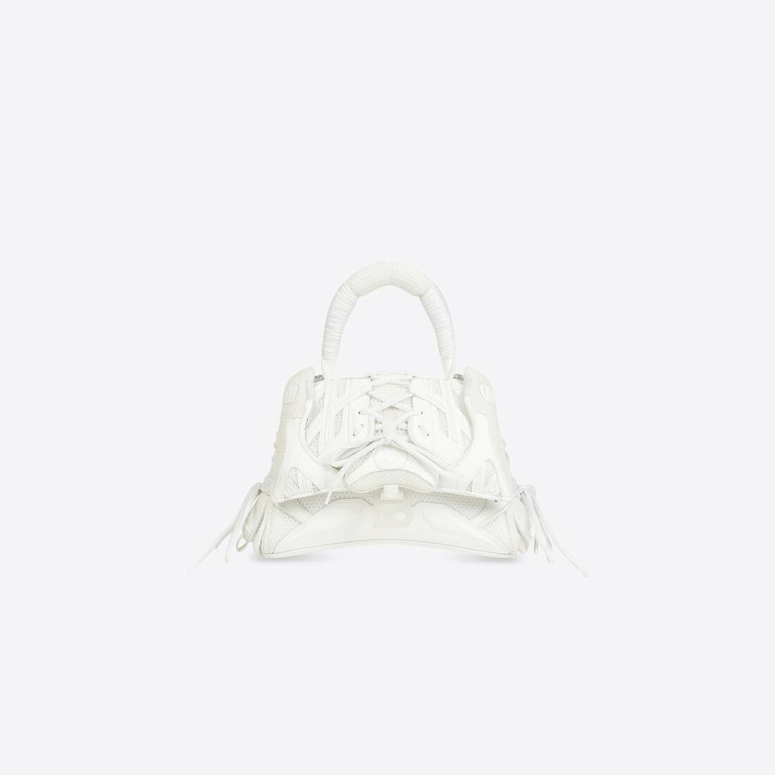 Women's Sneakerhead Small Handbag Glow In The Dark in White - 1