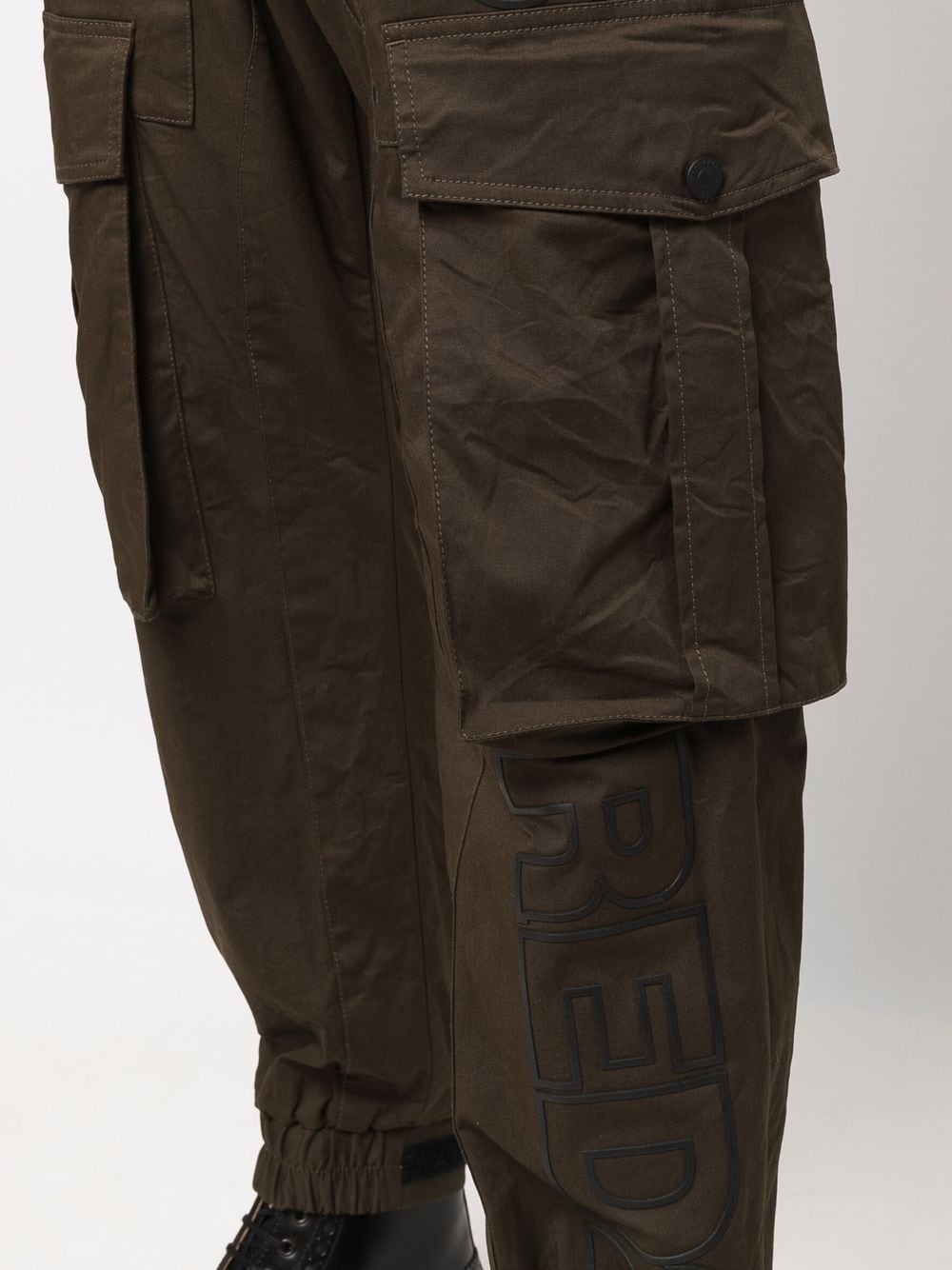 logo-print cargo pants - 5