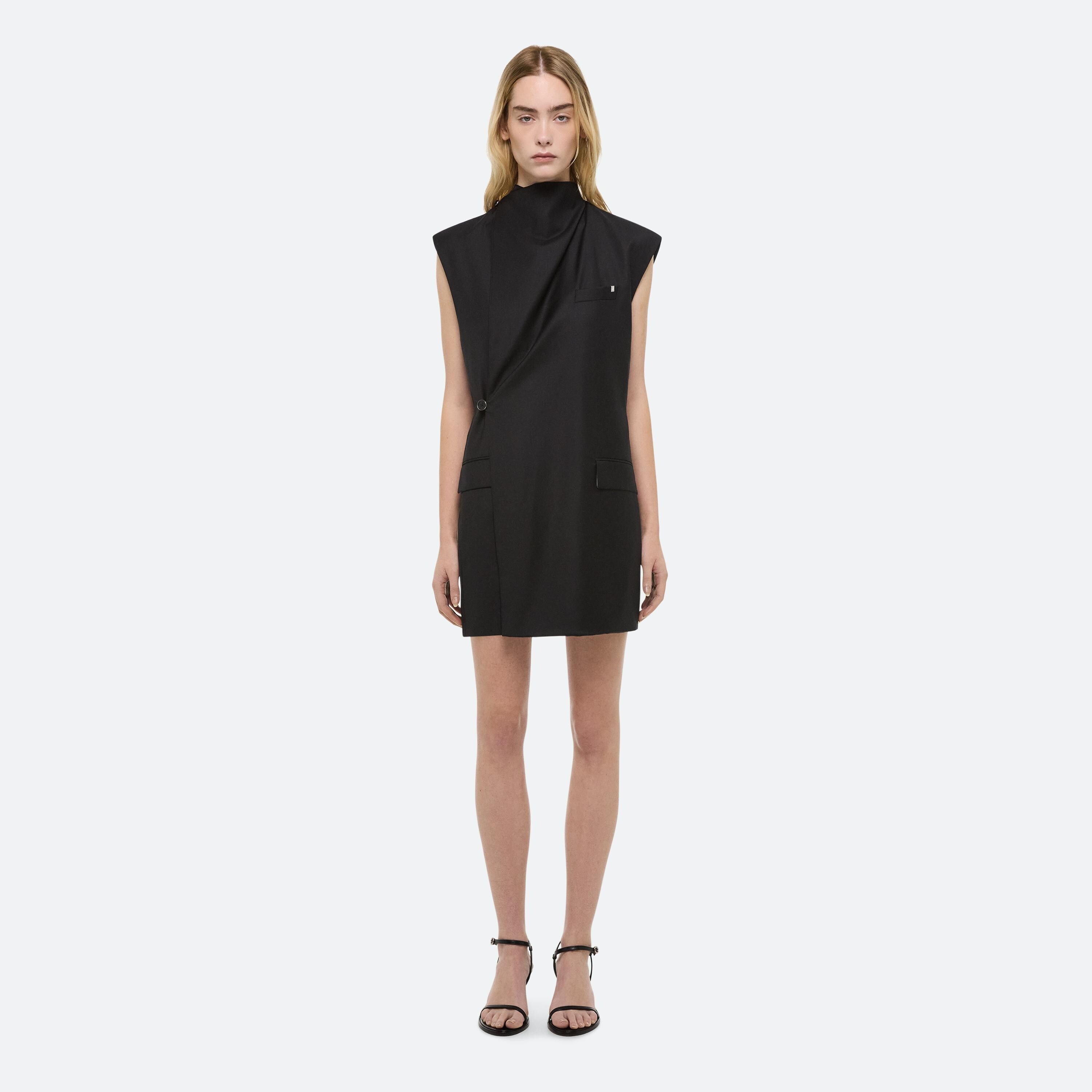 COWL BLAZER DRESS - 3