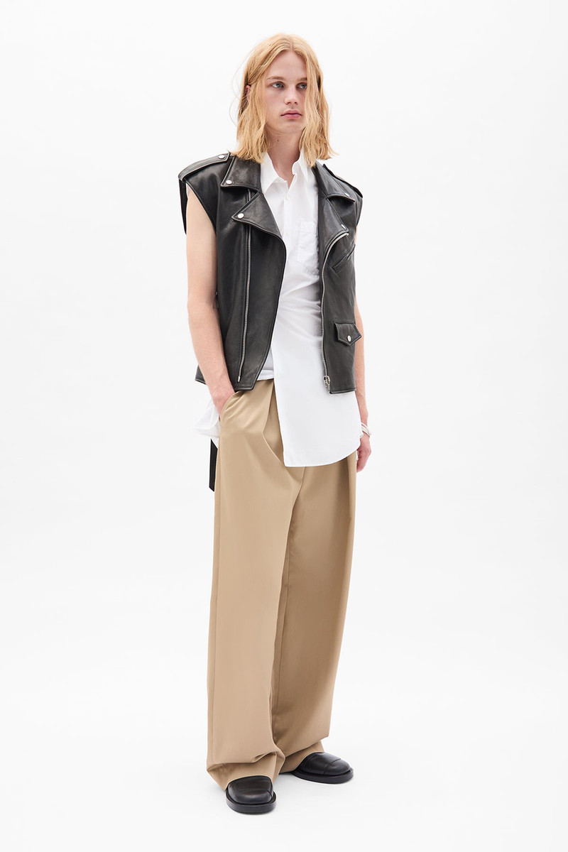 Botel Wide Leg Pleated Trousers 4