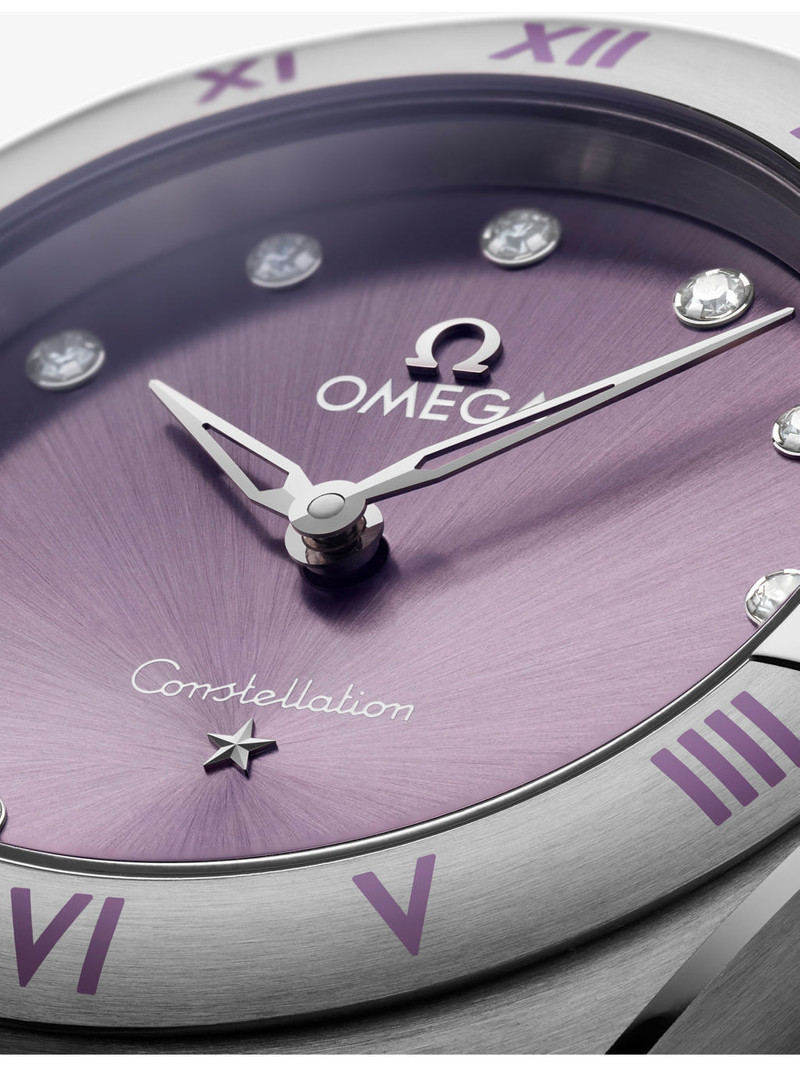 OMEGA Constellation Stainless-Steel And Diamond Quartz Watch 28mm outlook