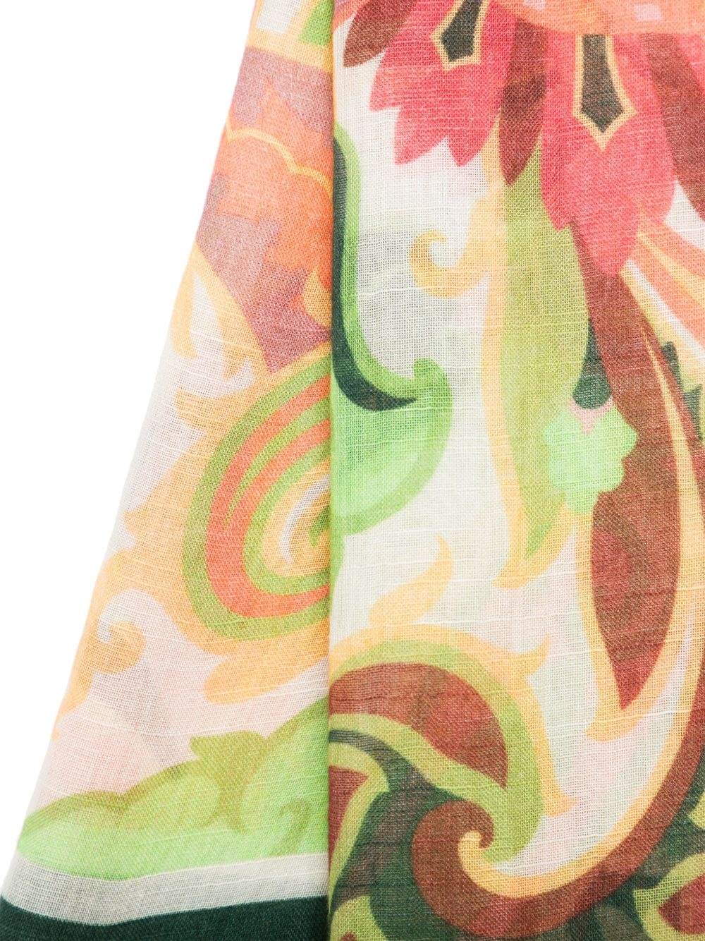 paisley-print scarf - 2
