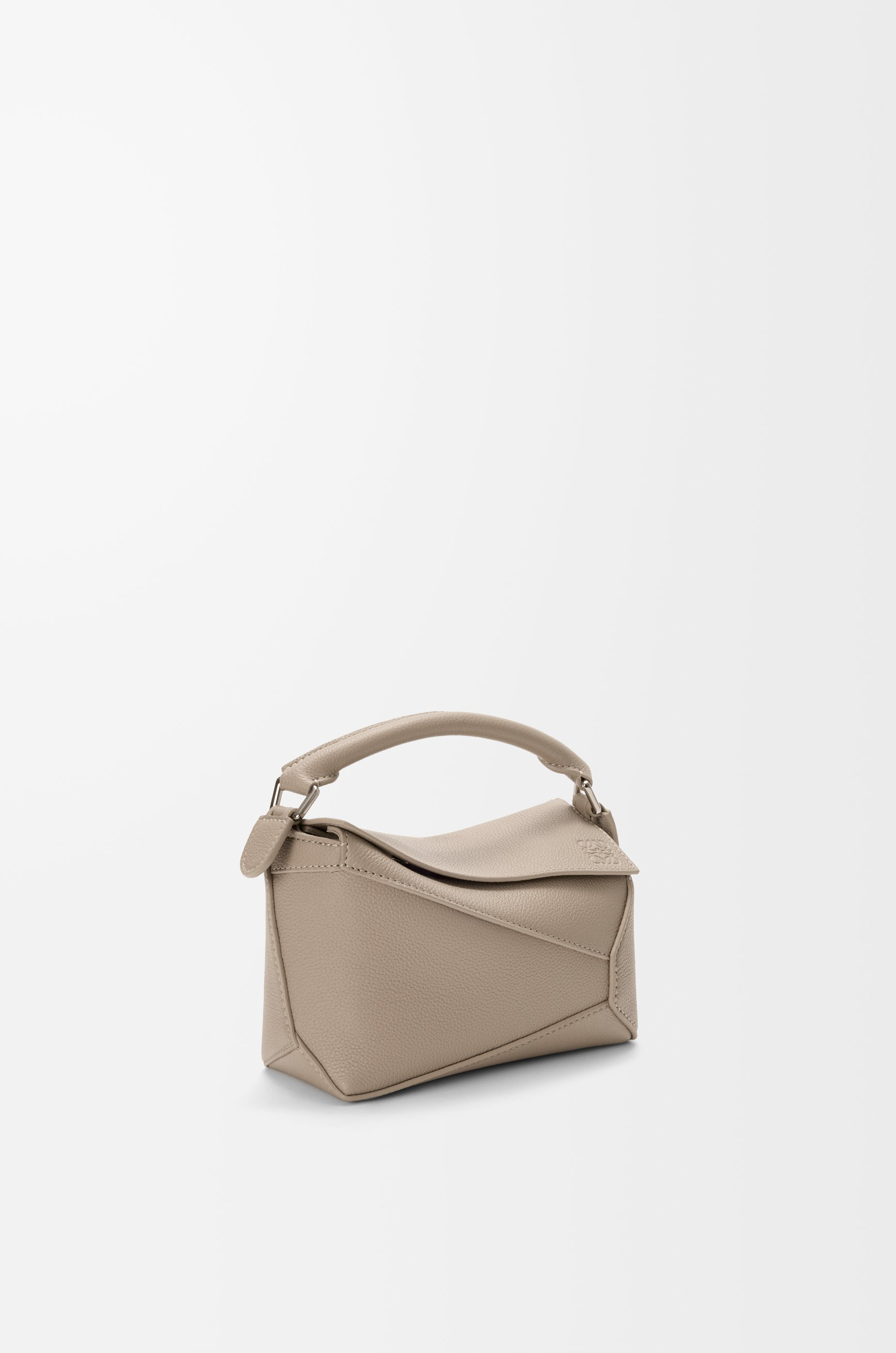 Mini Puzzle Edge bag in soft grained calfskin - 2