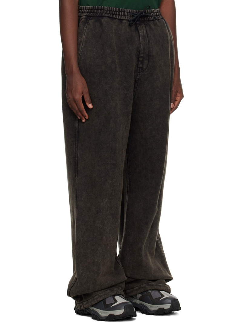 Brown Faded Sweatpants 2