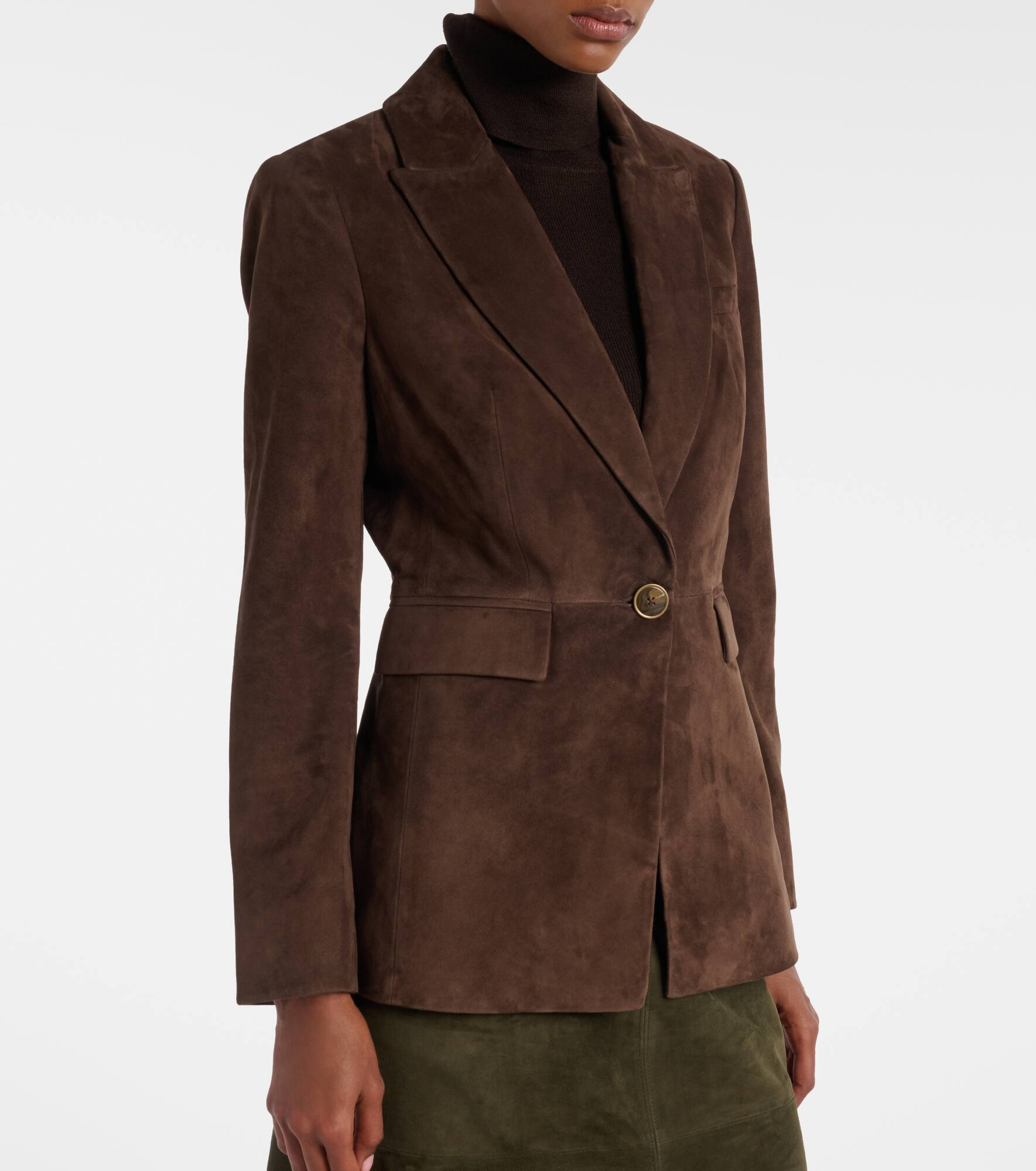Duane suede blazer - 6