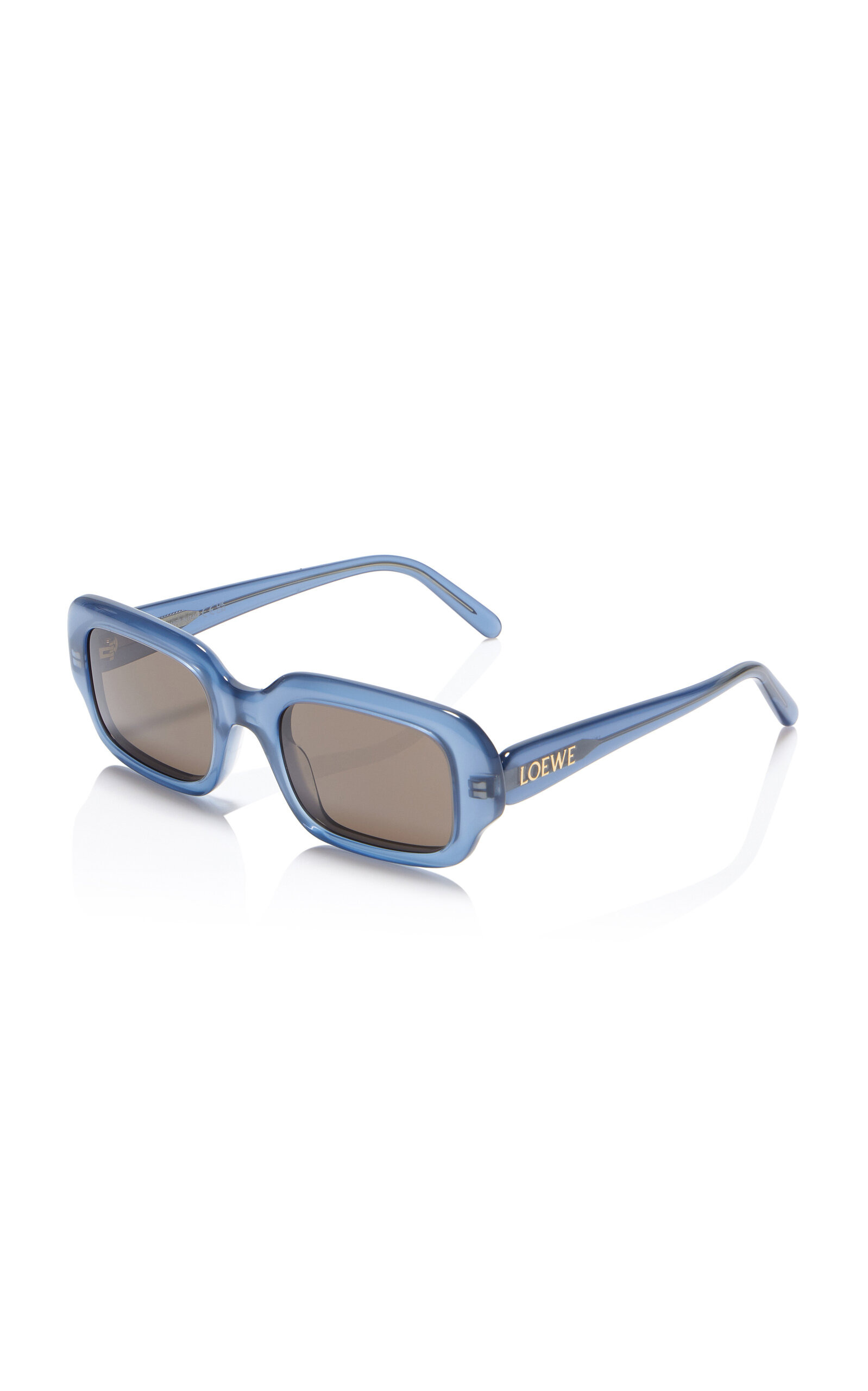 Square-Frame Acetate Sunglasses blue - 3