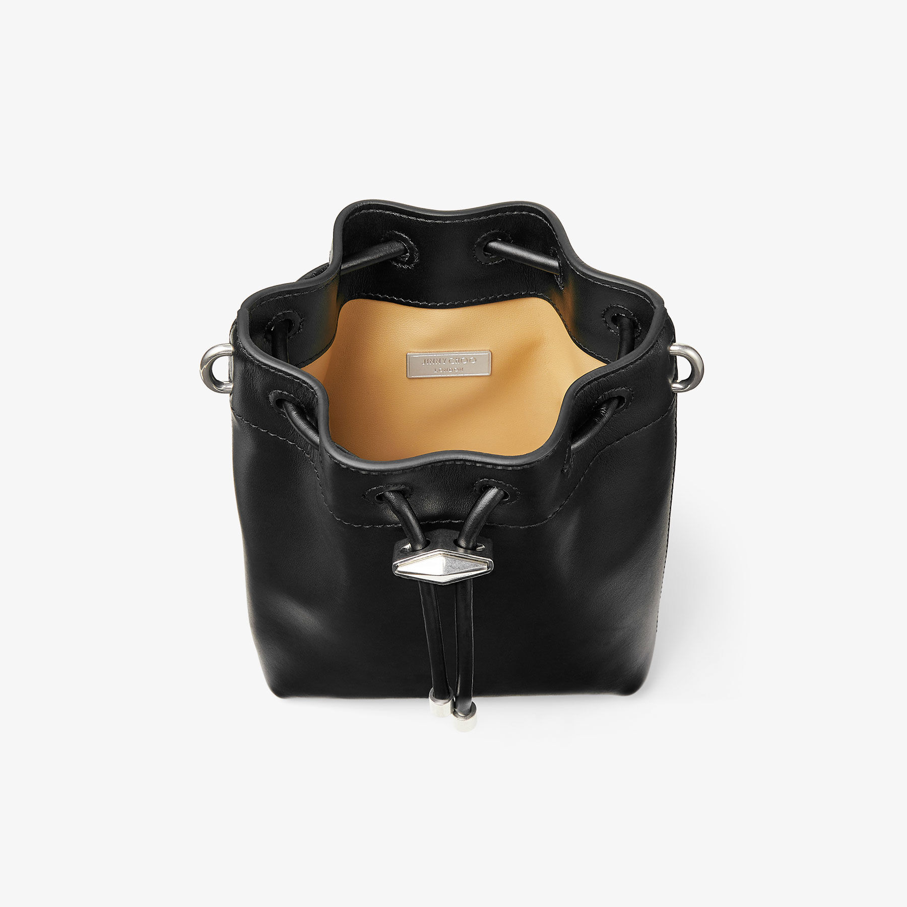 Cinch Mini
Black Leather Mini Bag - 5