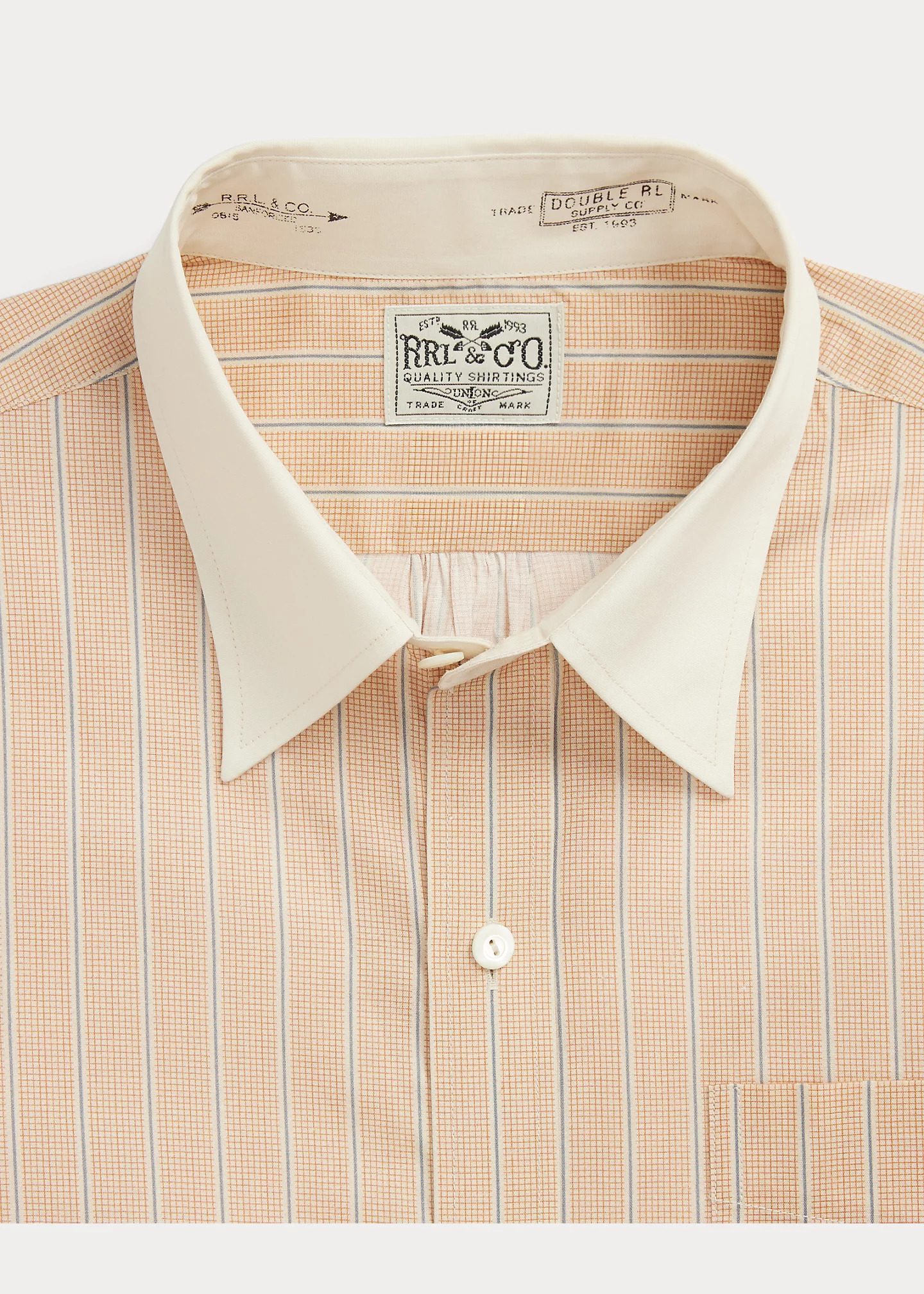 Slim Fit Stripe-Print Woven Shirt - 7