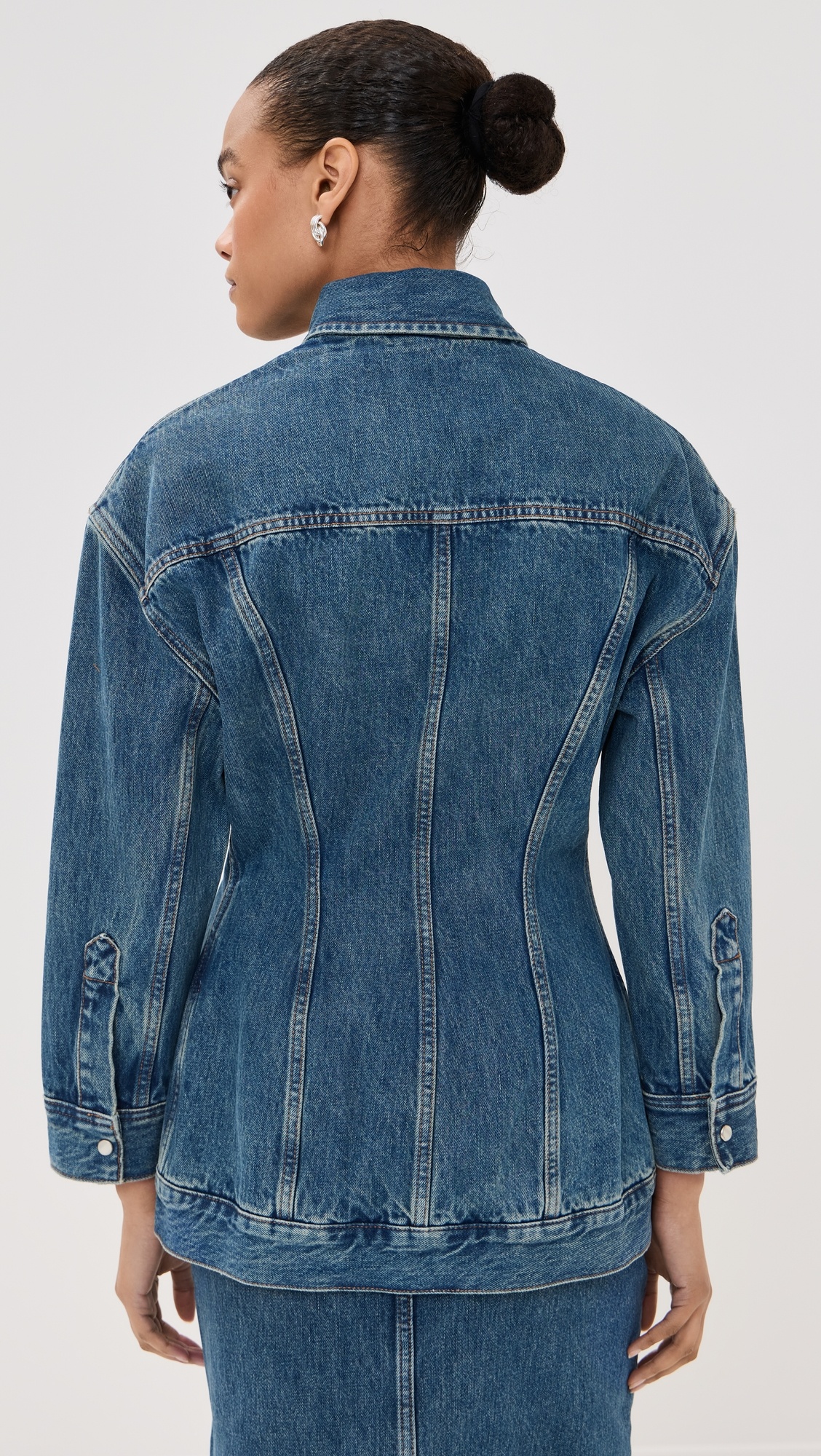 Denim Contour Jacket - 2
