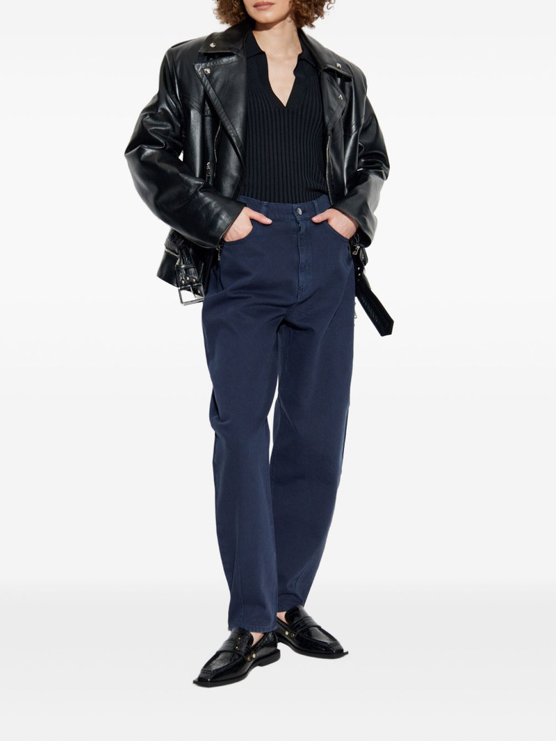 EMPORIO ARMANI logo-plaque jeans outlook