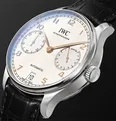 Portugieser Automatic 42mm Stainless Steel and Alligator Watch, Ref. No. IW500704 - 13