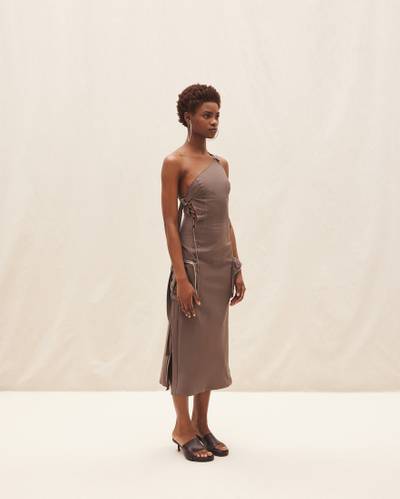 JACQUEMUS La robe Marrone outlook