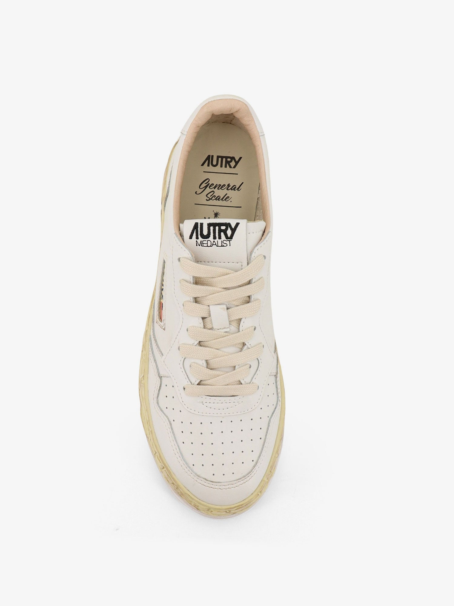 AUTRY X MIHARA YASUHIRO - Autry X Mihara Yasuhiro Super Vintage Low Leather Sneakers - 5