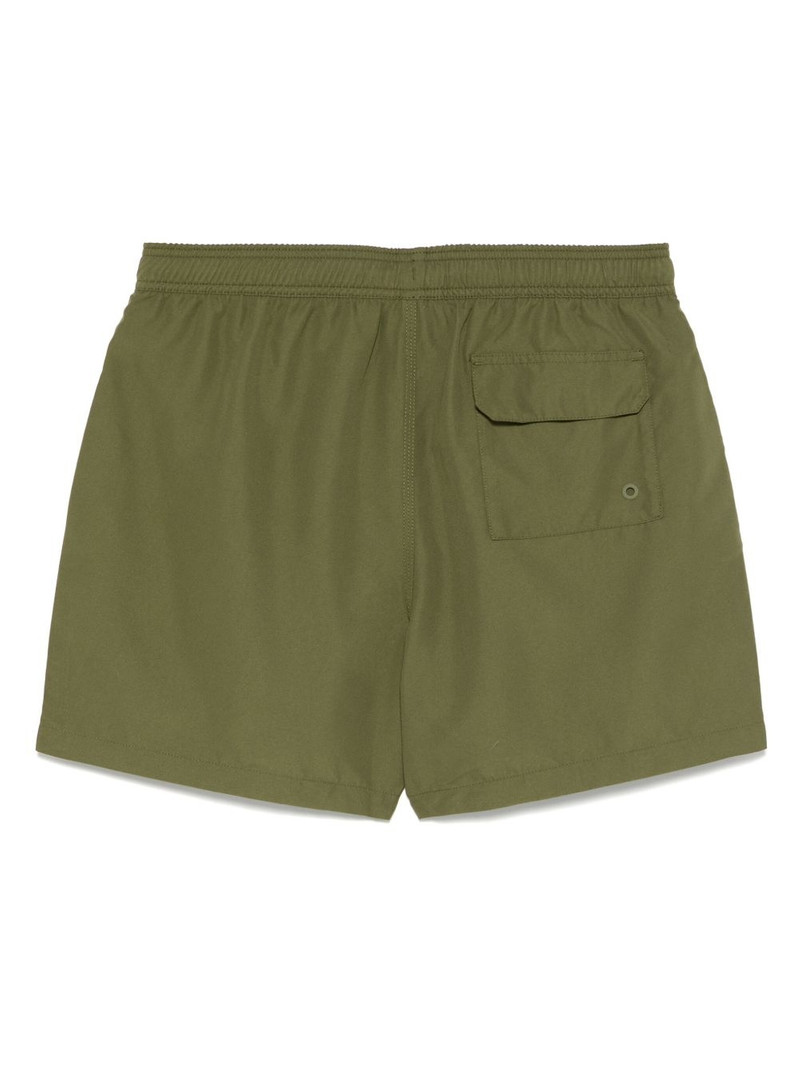 Barbour logo-embroidered swim shorts outlook