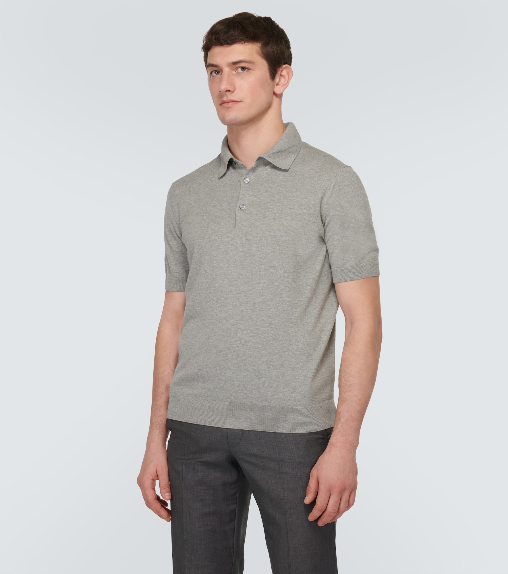 Cotton polo shirt - 3