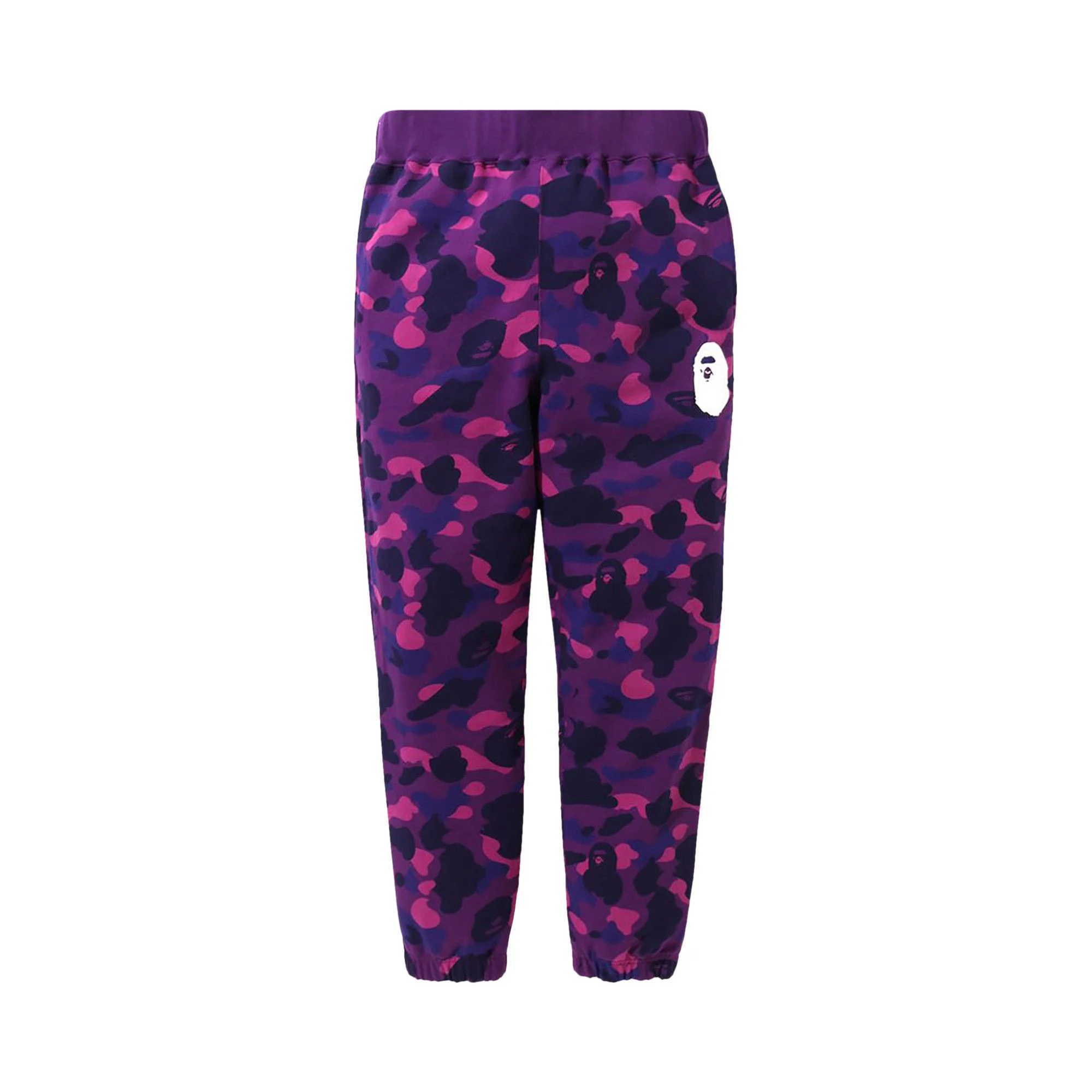BAPE Color Camo Sweat Pants 'Purple' - 1