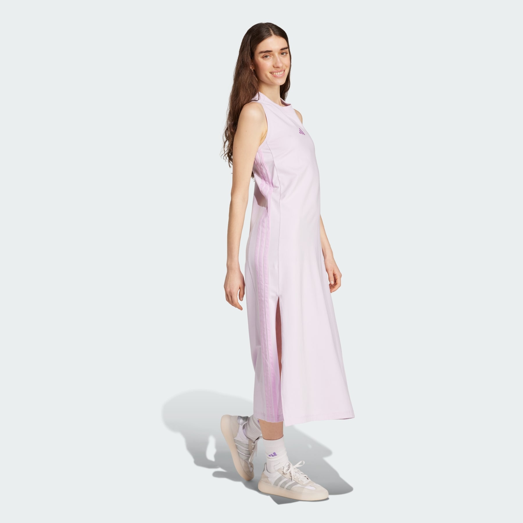 Essentials 3-Stripes Long Racerback Dress - 4