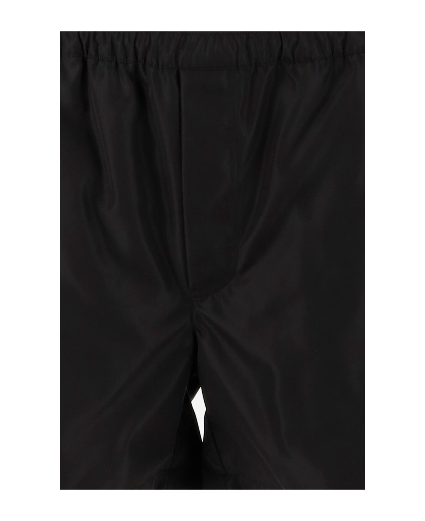 Black Nylon Swimming Shorts - 3