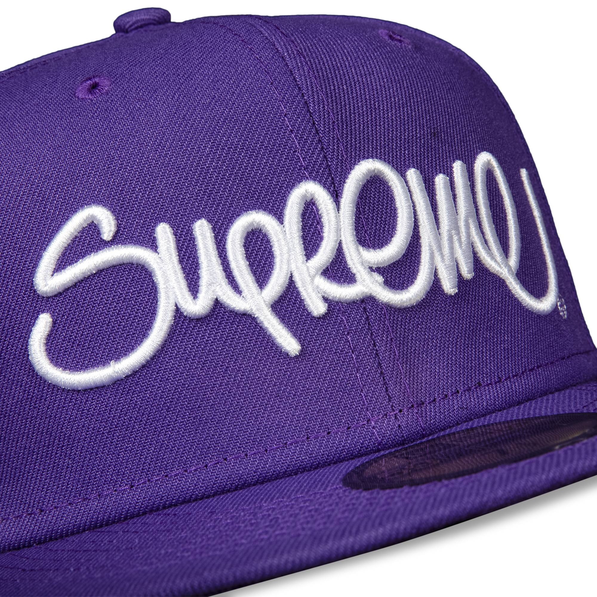 Supreme Handstyle New Era 'Purple' - 3