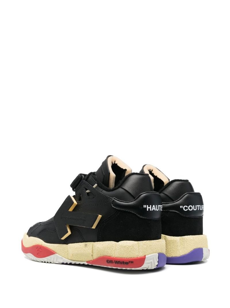 Puzzle Couture panelled sneakers - 3