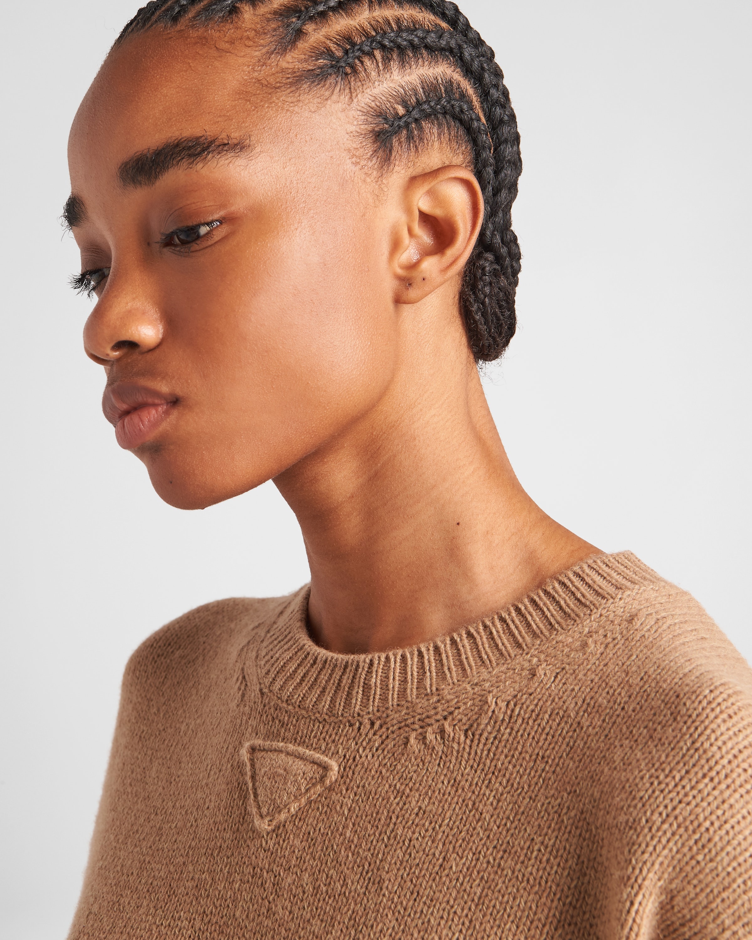 Oversized wool and cashmere sweater - 3