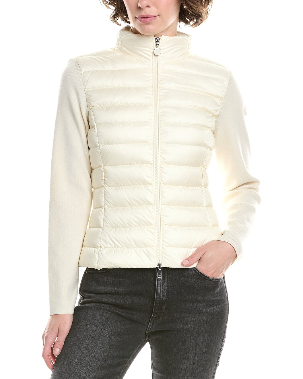 Moncler Wool-Blend Zip-Up Cardigan - 3