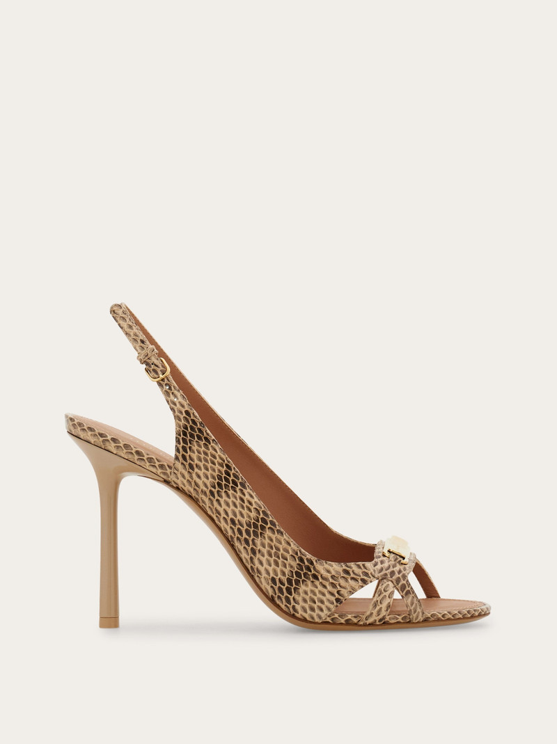 New Vara buckle high heel sandal - 1