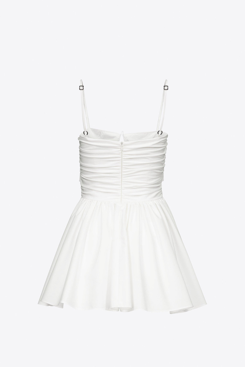 STAR CUTOUT POPLIN MINI DRESS 2