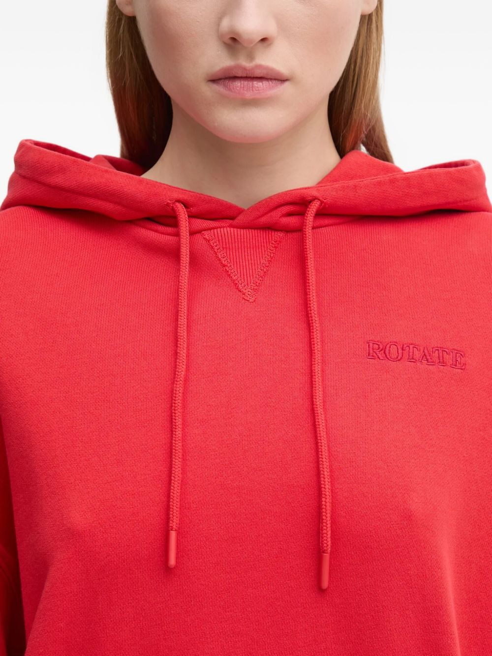logo-embroidered hoodie - 5