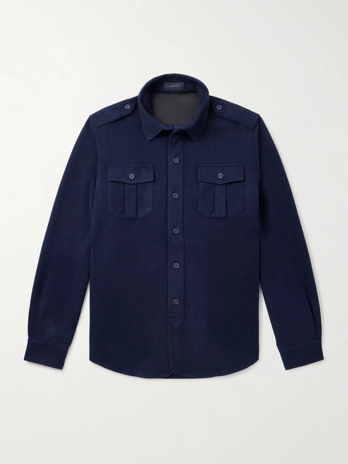 Wool-Blend Shirt - 1
