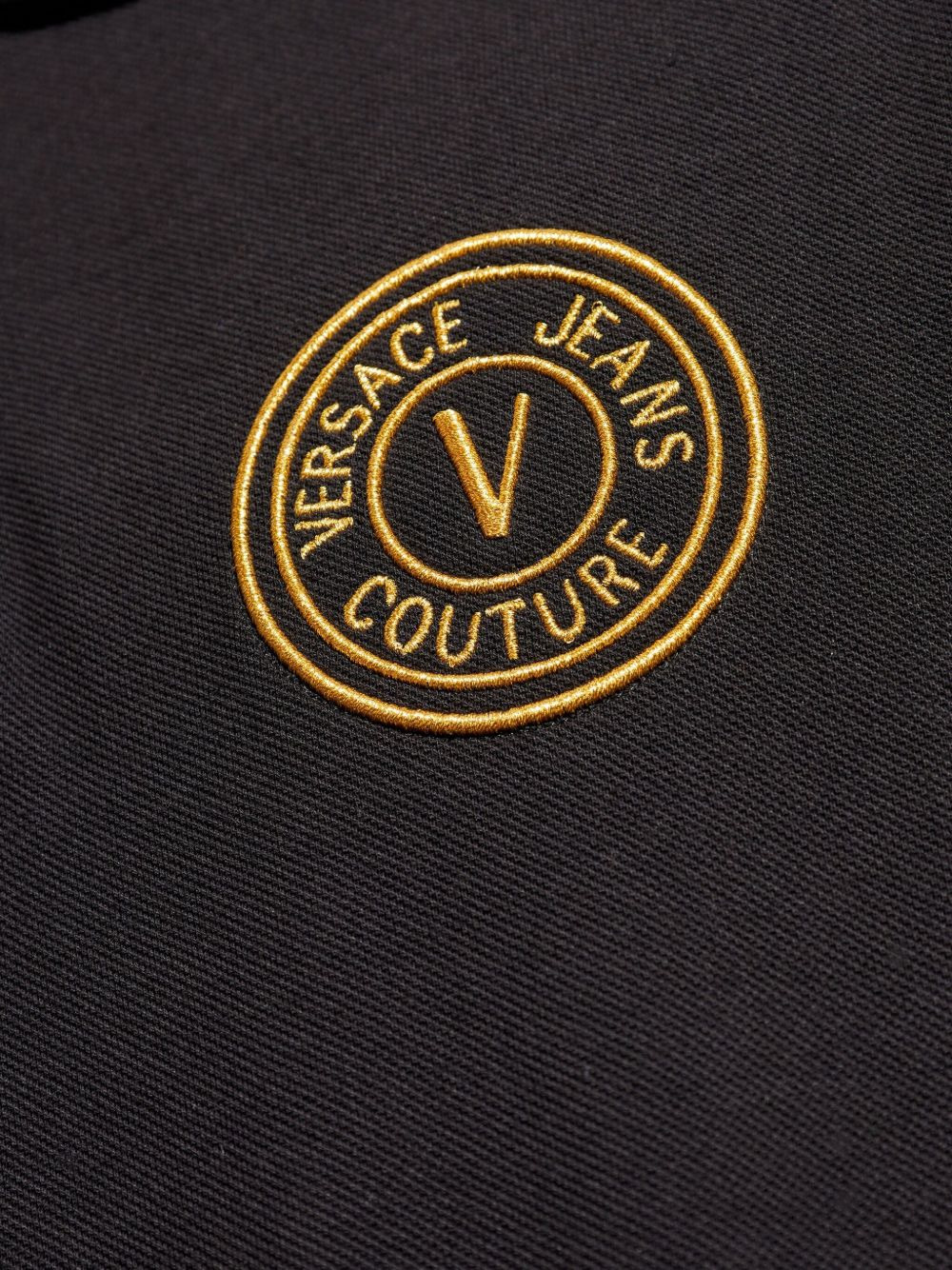 logo-embroidered polo shirt - 5