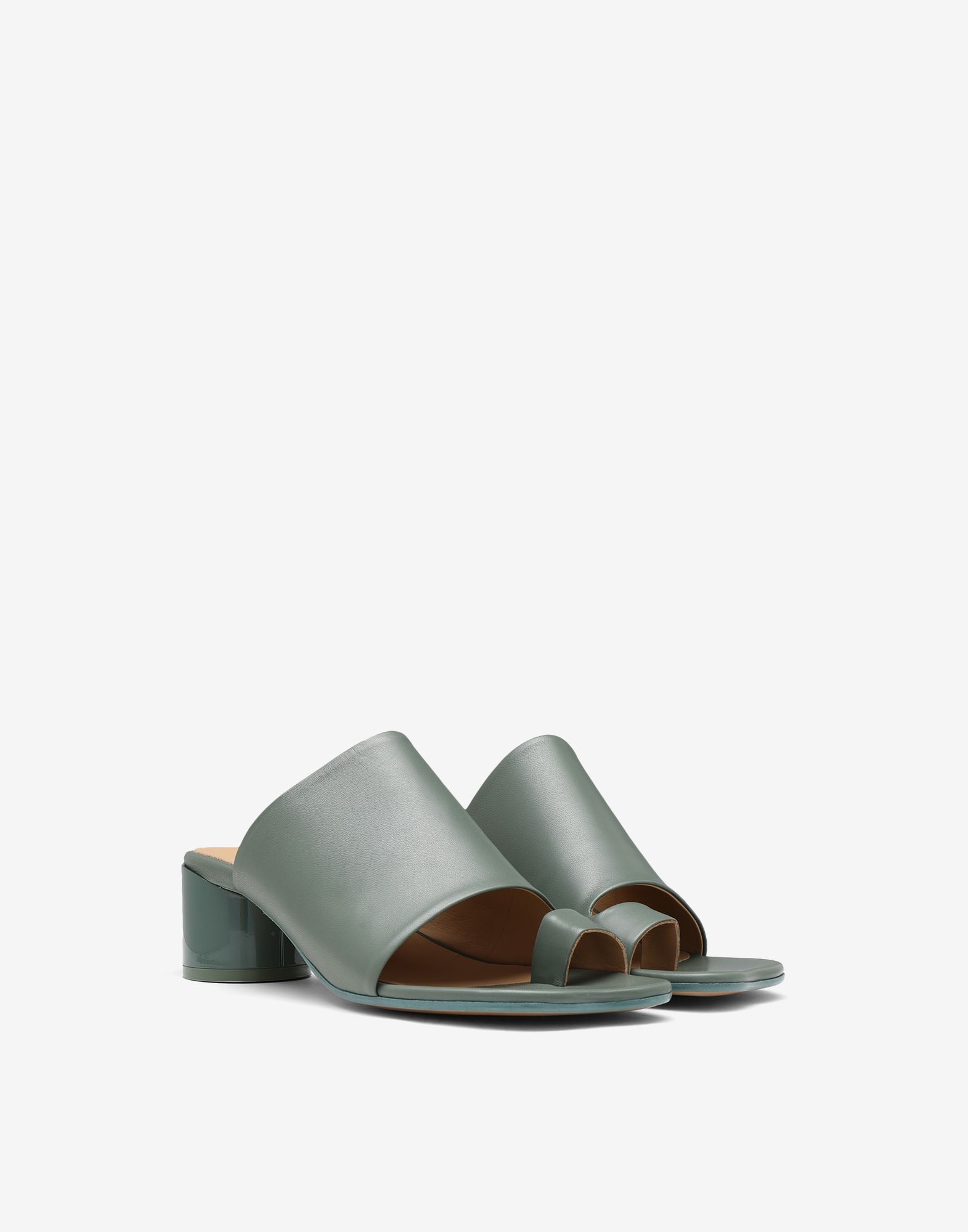 6 logo heel sandals - 2