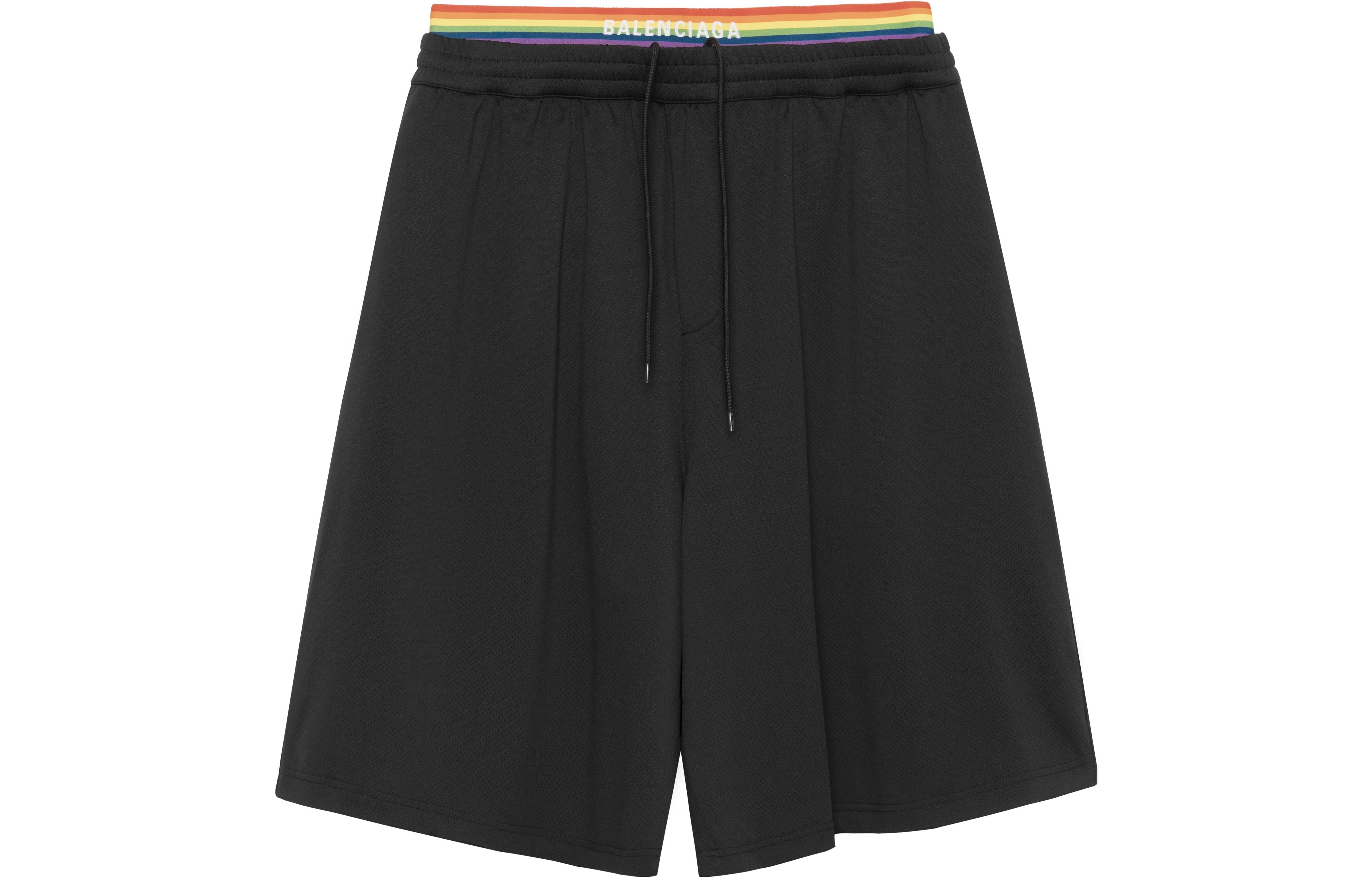Balenciaga Pride 22 Swim Shorts 'Black' 7040464C0B41000 - 2