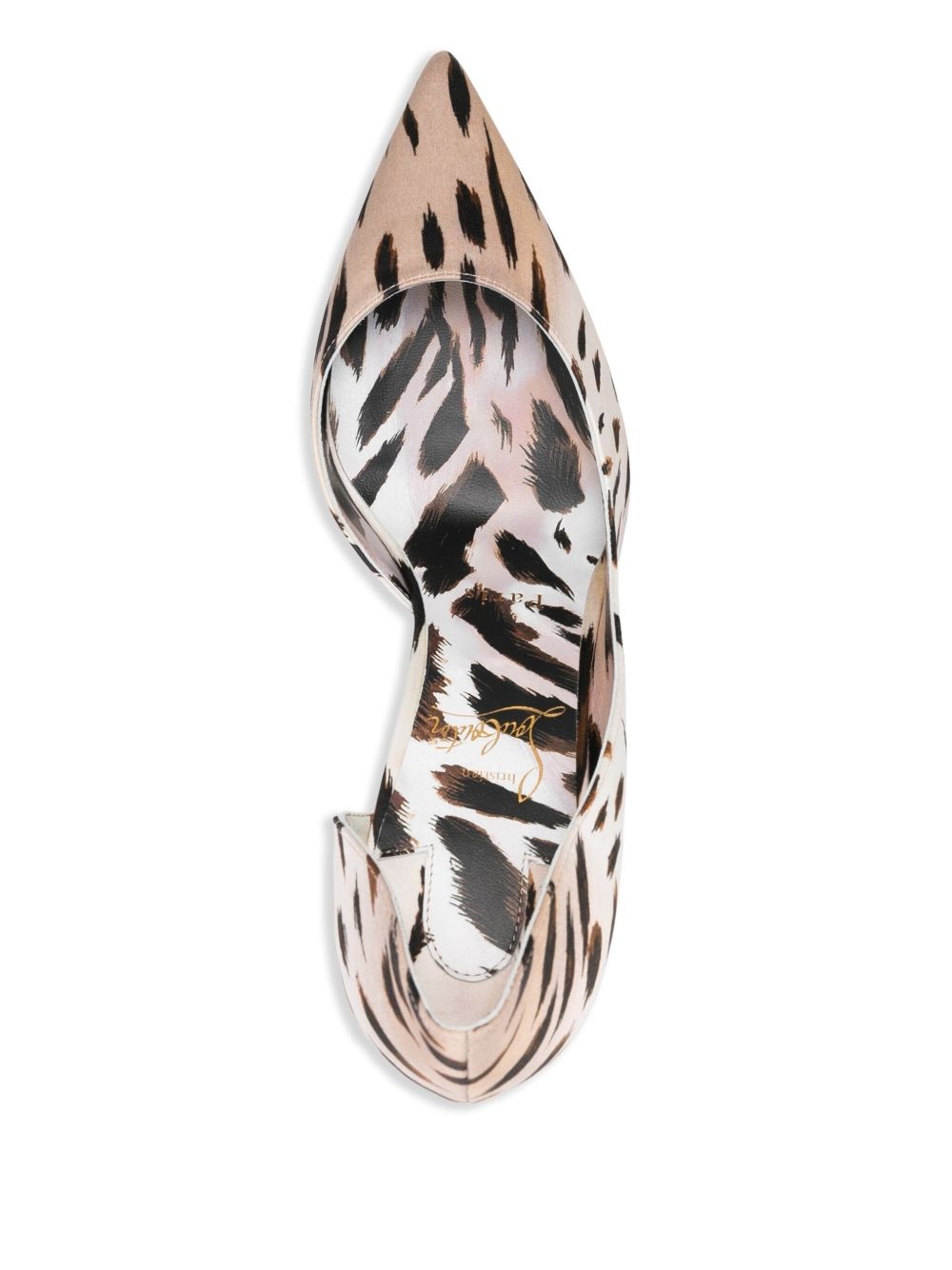 85mm animal-print pumps - 4