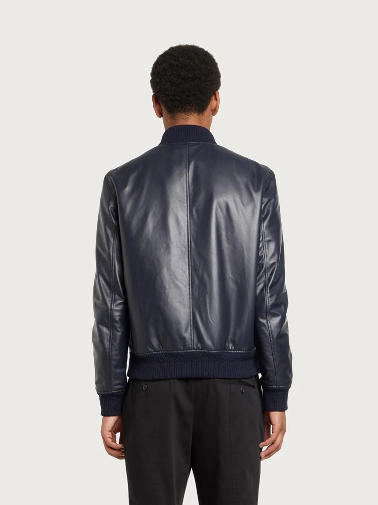 REVERSIBLE NAPPA BLOUSON - 3
