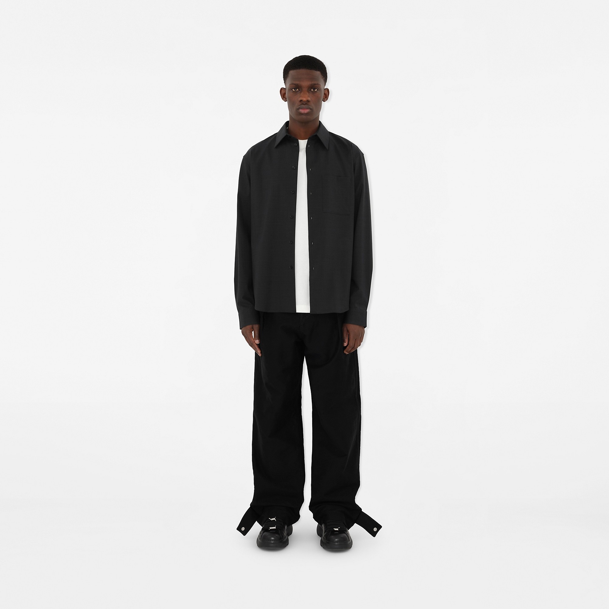 Stretch Wool Shirt - 2