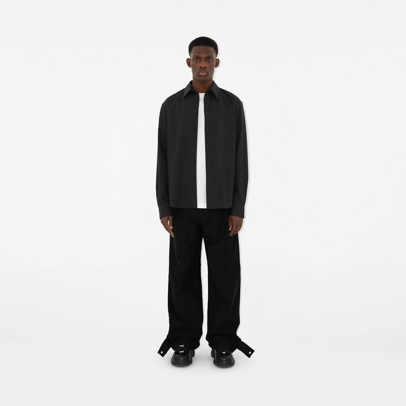 Burberry Stretch Wool Shirt outlook