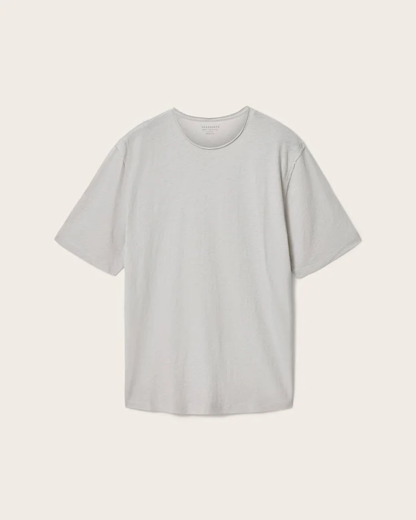 FIGURE CREW NECK RAW EDGE T-SHIRT - 1